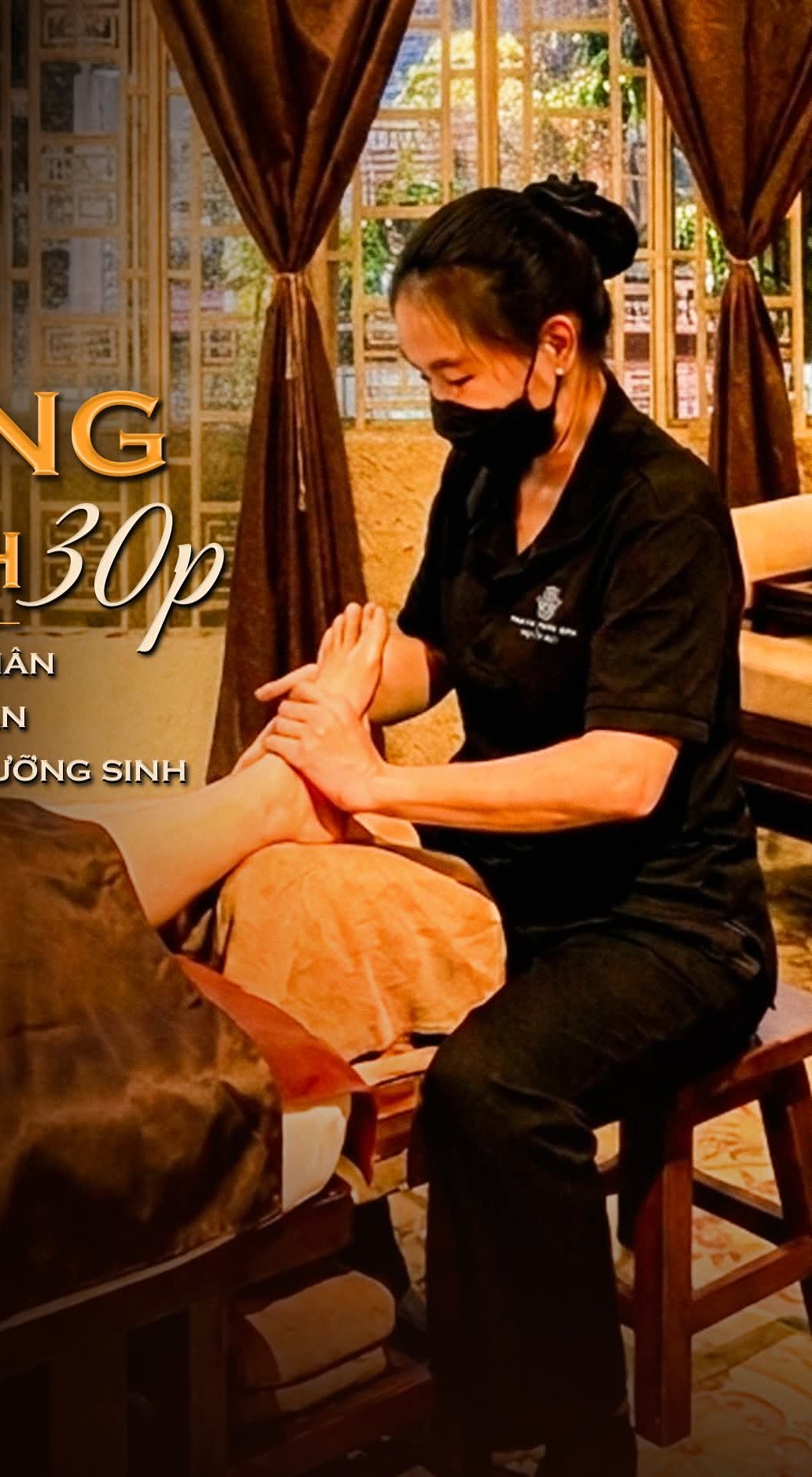 Gót hồng dưỡng sinh – chà và ủ mềm gót chân
